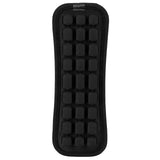 Shoulder Strap Pads Non Slip Guitar Strap Decompression Cushion for Backpack Sport Bag Black(L ) - Top-Down View
