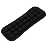Shoulder Strap Pads Non Slip Guitar Strap Decompression Cushion for Backpack Sport Bag Black(L ) - Close-Up Angle