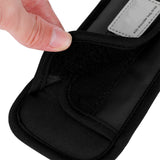 Shoulder Strap Pads Non Slip Guitar Strap Decompression Cushion for Backpack Sport Bag Black(L )