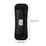 Shoulder Strap Pads Non Slip Guitar Strap Decompression Cushion for Backpack Sport Bag Black(L ) - Extra Image
