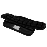 Shoulder Strap Pads Non Slip Guitar Strap Decompression Cushion for Backpack Sport Bag Black(S ) - Front View