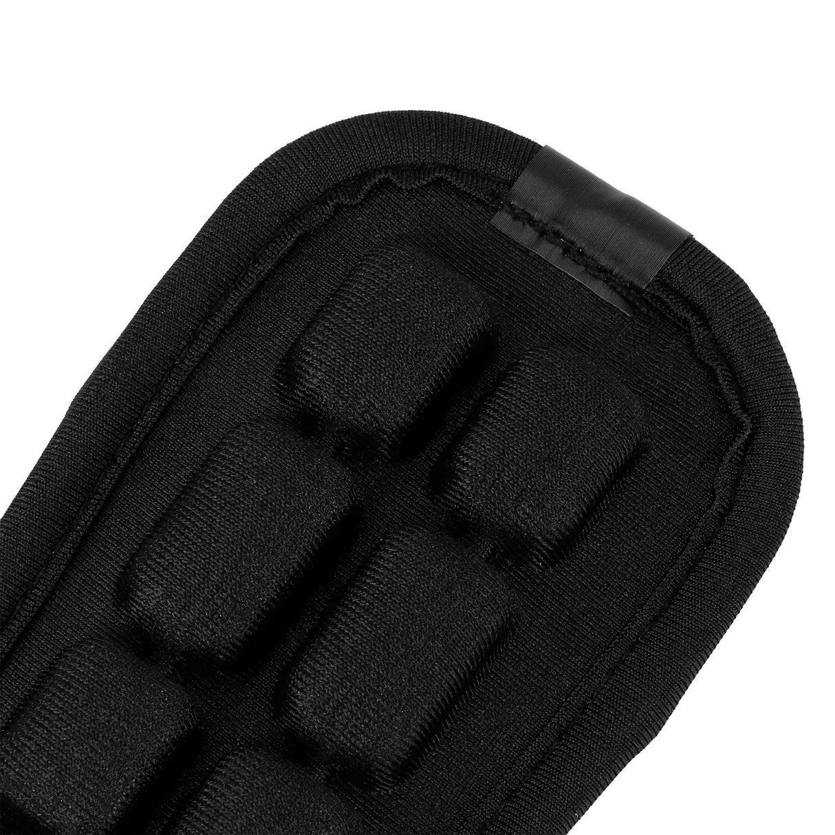 Shoulder Strap Pads Non Slip Guitar Strap Decompression Cushion for Backpack Sport Bag Black(S )
