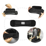Shoulder Strap Pads Non Slip Guitar Strap Decompression Cushion for Backpack Sport Bag Black(S ) - Extra Image