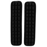 2Pcs Infrared Shoulder Strap Pad Detachable Backpack Decompression Belt Cushion Accessory BlackL - Front View