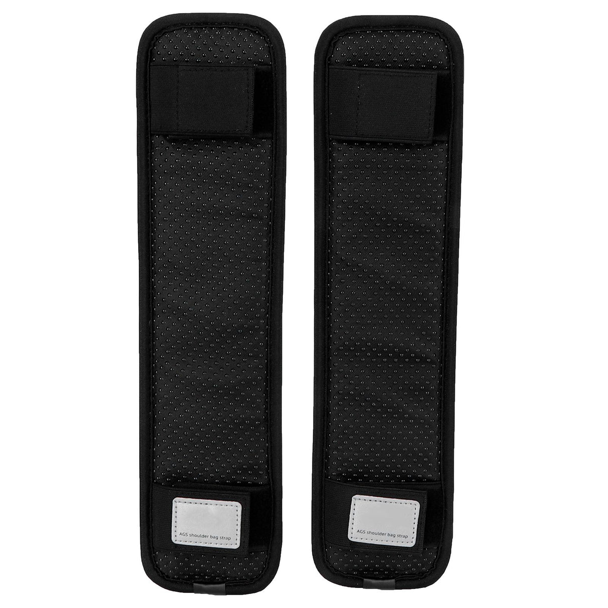 2Pcs Infrared Shoulder Strap Pad Detachable Backpack Decompression Belt Cushion Accessory BlackL