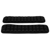 2Pcs Infrared Shoulder Strap Pad Detachable Backpack Decompression Belt Cushion Accessory BlackL