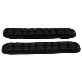 2Pcs Infrared Shoulder Strap Pad Detachable Backpack Decompression Belt Cushion Accessory BlackS - 45-Degree Angle