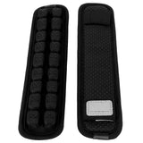 2Pcs Infrared Shoulder Strap Pad Detachable Backpack Decompression Belt Cushion Accessory BlackS