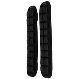2Pcs Infrared Shoulder Strap Pad Detachable Backpack Decompression Belt Cushion Accessory BlackS - Low Angle