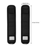 2Pcs Infrared Shoulder Strap Pad Detachable Backpack Decompression Belt Cushion Accessory BlackS - Extra Image