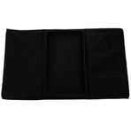 4 Pockets Sofa Armrest TV Remote Control Organizer Armchair Couch Bag with Cup Holder TrayBlack