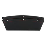 2Pcs Car Seat Slit Organizer Storage Pockets Bag Side Holder for Phone Money Cards KeysBlack
