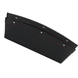 2Pcs Car Seat Slit Organizer Storage Pockets Bag Side Holder for Phone Money Cards KeysBlack