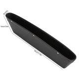 2Pcs Car Seat Slit Organizer Storage Pockets Bag Side Holder for Phone Money Cards KeysBlack - Extra Image