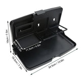 Car Food Tray Multi‑Functional Portable Folding Car Vehicle Seat Food Meal Snack Tray