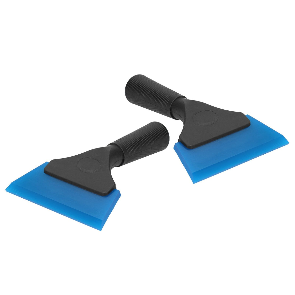 2pcs Car Window Scraper Water Ice Squeegee Snow Shovel NonSlip Handle Glass Cleaning Tool