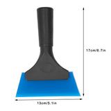2pcs Car Window Scraper Water Ice Squeegee Snow Shovel NonSlip Handle Glass Cleaning Tool - Extra Image