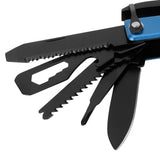 15In1 Axe Hammer MultiFunctional Camping Survival Screwdrivers Pliers Bottle Opener(Blue ) - Extra Image