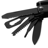15In1 Axe Hammer MultiFunctional Camping Survival Screwdrivers Pliers Bottle Opener(Black ) - Extra Image