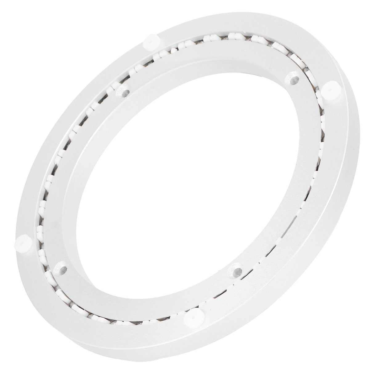 Heavy Duty Aluminium Alloy Rotating Bearing Turntable Round Smooth Mute Dining Table Plate8in