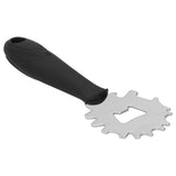 Stainless Steel BBQ Grill Scraper Barbecue Cleaner Tool Bristle Free with Beer Bottle Opener