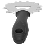 Stainless Steel BBQ Grill Scraper Barbecue Cleaner Tool Bristle Free with Beer Bottle Opener