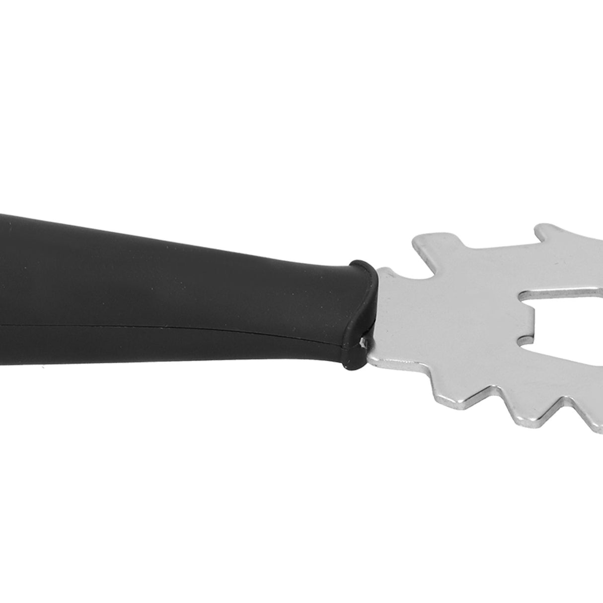 Stainless Steel BBQ Grill Scraper Barbecue Cleaner Tool Bristle Free with Beer Bottle Opener