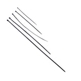 5Packs Cable Ties Zip Wraps Set Disposable Nylon Wire Cord Strap Fastener Fastening OrganizerBlack - Extra Image