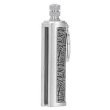 Cigarette Lighter Matchstick Kerosene Lighter Waterproof Lighter Outdoor Vintage Key ChainGray