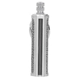 Cigarette Lighter Matchstick Kerosene Lighter Waterproof Lighter Outdoor Vintage Key ChainGray