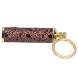 Cigarette Lighter Matchstick Kerosene Lighter Waterproof Lighter Outdoor Vintage Key ChainGolden Brown - Low Angle