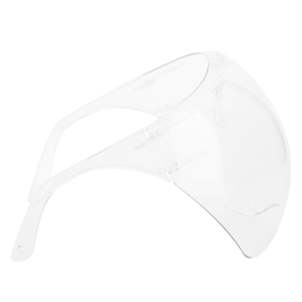 Anti-Fog Transparent Face Shield Full Face Covering Protective Visor for Office School Restaurants
