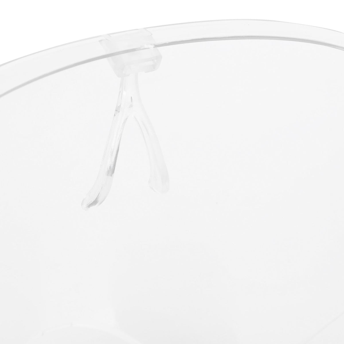 Anti-Fog Transparent Face Shield Full Face Covering Protective Visor for Office School Restaurants