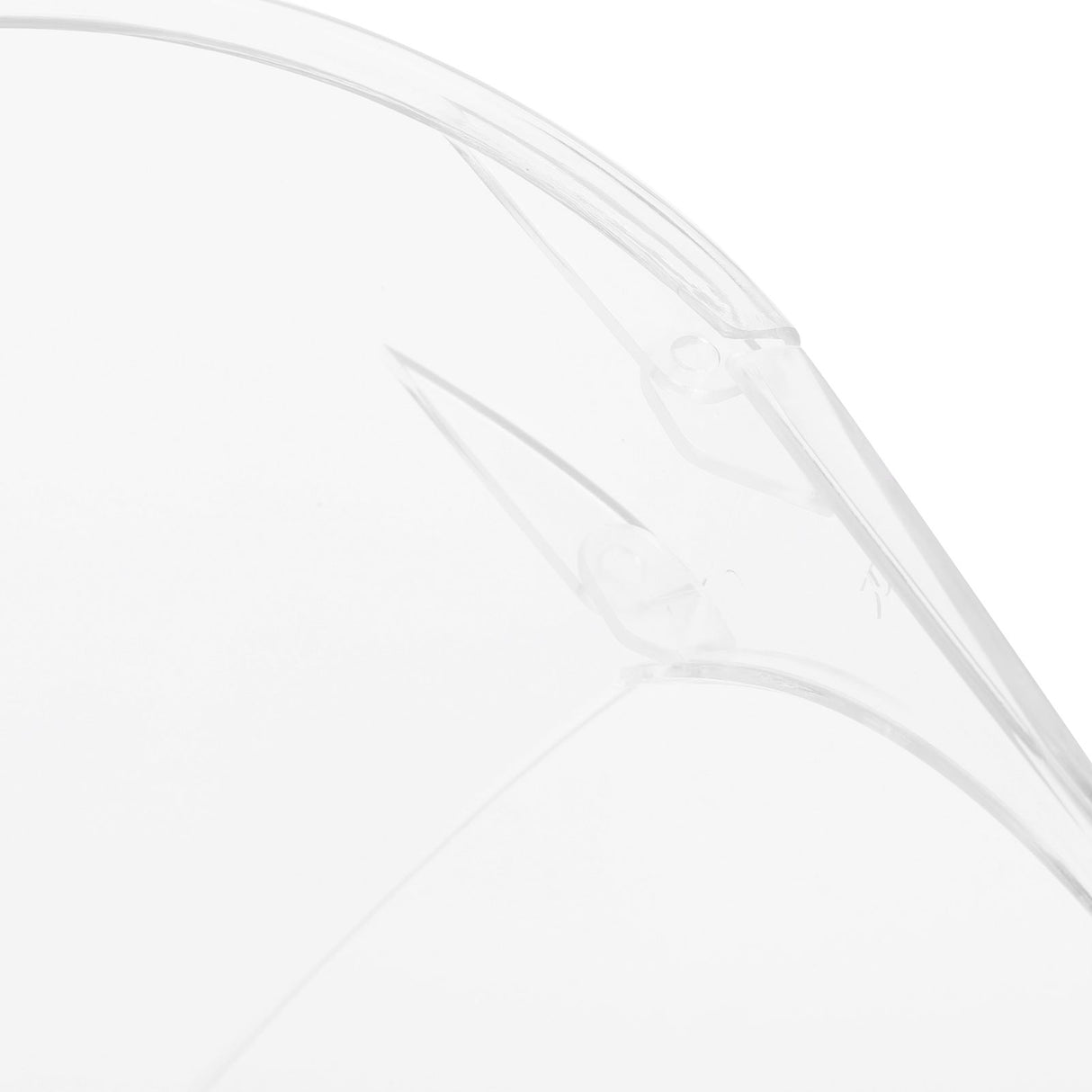 Anti-Fog Transparent Face Shield Full Face Covering Protective Visor for Office School Restaurants