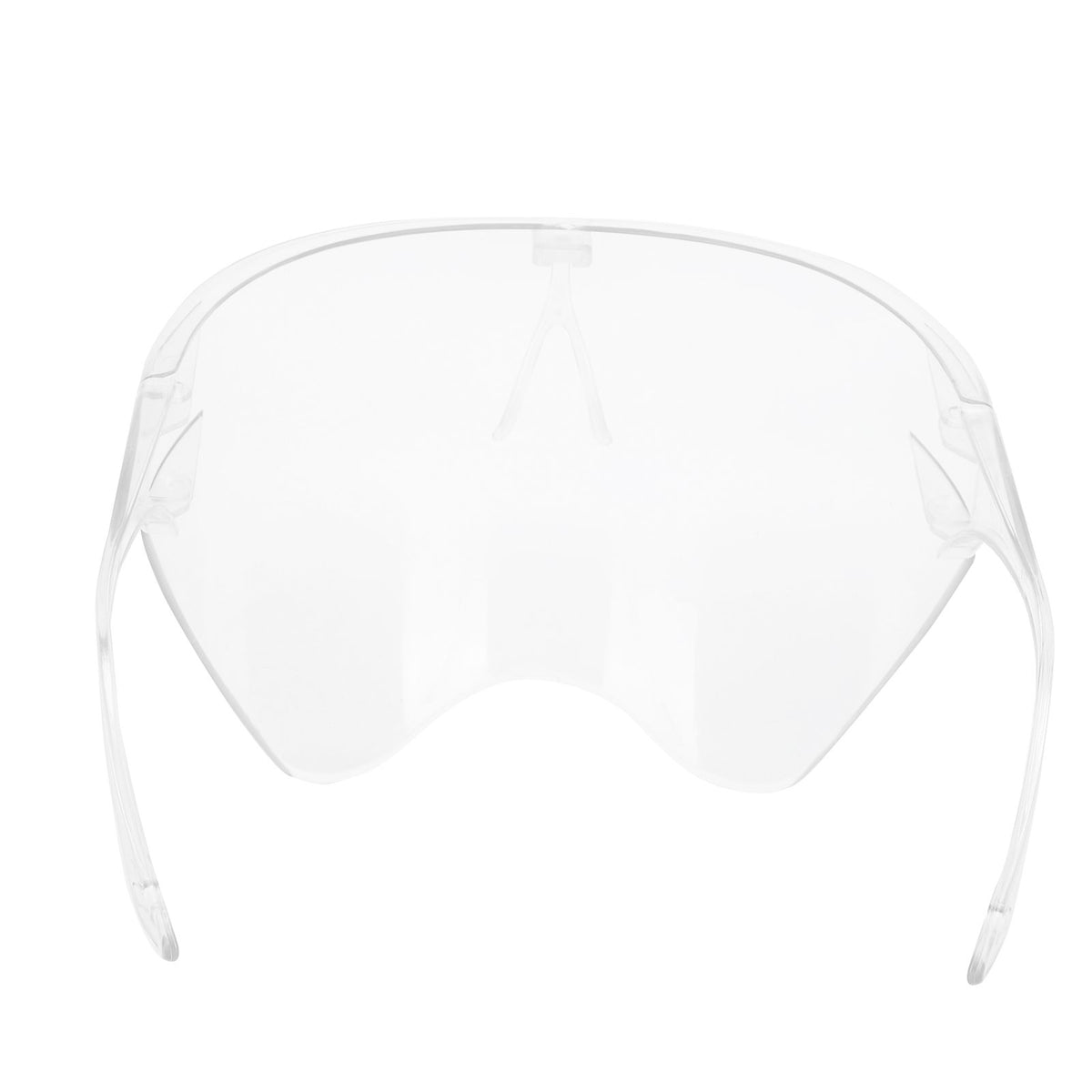 Anti-Fog Transparent Face Shield Full Face Covering Protective Visor for Office School Restaurants