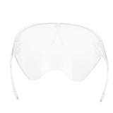 Anti-Fog Transparent Face Shield Full Face Covering Protective Visor for Office School Restaurants - Extra Image