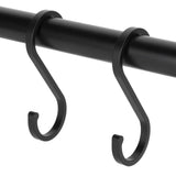 40cm 6 Hooks Pot Lid Hanger Punch WallMounted Storage Holder Kitchen Utensil Rack Organizer - Extra Image