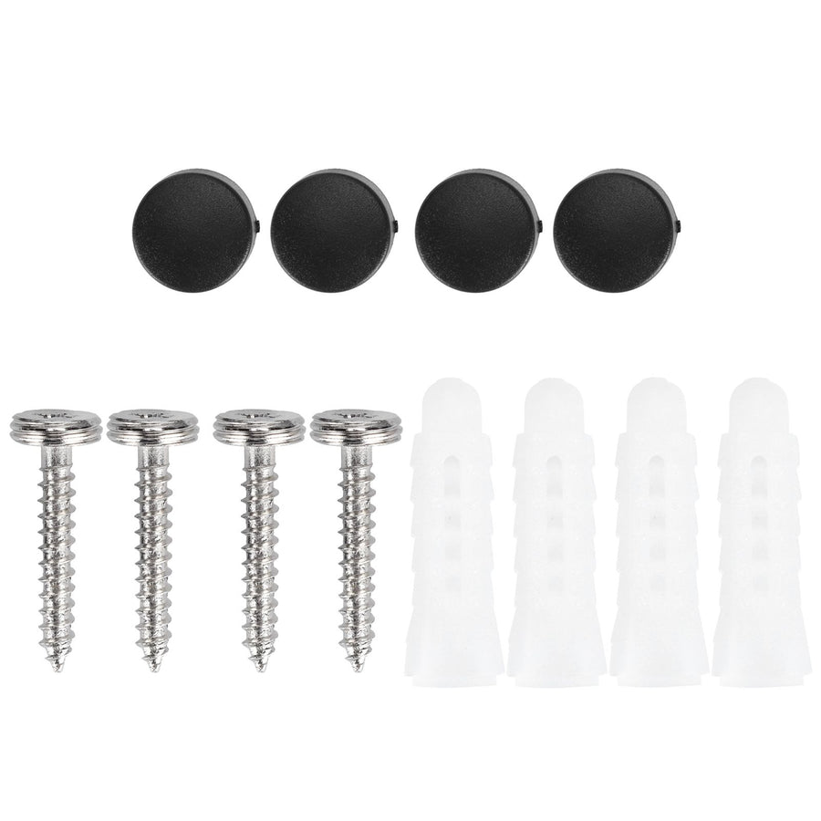 40cm 6 Hooks Pot Lid Hanger Punch WallMounted Storage Holder Kitchen Utensil Rack Organizer