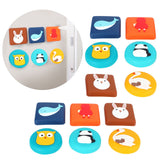12pcs Silicone Anti Collision Door Bumper Shockproof Crash Pad Sticker for Door Handle Furniture