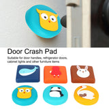 12pcs Silicone Anti Collision Door Bumper Shockproof Crash Pad Sticker for Door Handle Furniture