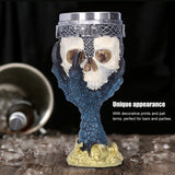 Water Cup Stainless Steel Beer Whiskey Wine Mug Home Halloween Bar Party Decoration