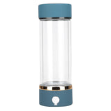 Hydrogen Water Bottle Generator USB Portable Hydrogen Water Maker Machine 380ml Blue