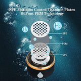 Hydrogen Water Bottle Generator USB Portable Hydrogen Water Maker Machine 380ml Blue - Extra Image