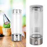 380ml Hydrogen Water Bottle Generator SPE Technology USB Rechargeable Portable Hydrogen Rich Water Cup