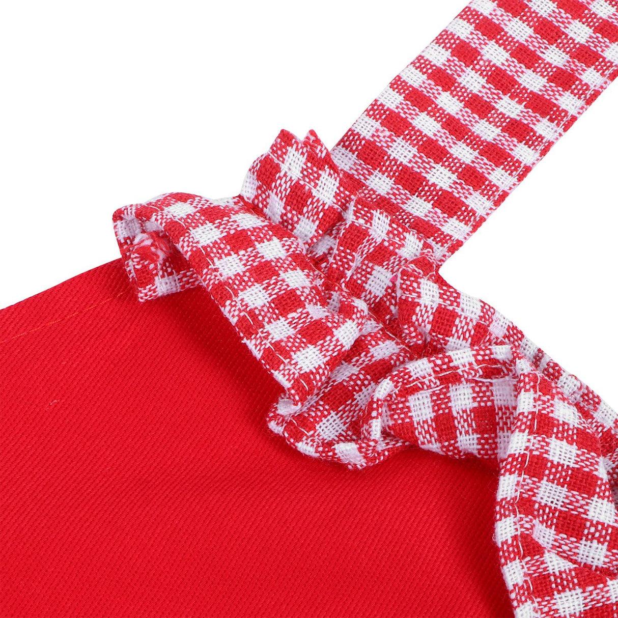 Bowknot Apron Multifunctional Cooking Oil‑Proof Waterproof Antifouling Apron for KitchenRed