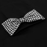 Bowknot Apron Multifunctional Cooking Oil‑Proof Waterproof Antifouling Apron for KitchenBlack - Extra Image