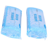 2Packs Disposable NonWoven Rag Washing Dish Towel Kitchen Cleaning Cloth Wiping Rag(Blue )