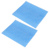 2Packs Disposable NonWoven Rag Washing Dish Towel Kitchen Cleaning Cloth Wiping Rag(Blue )