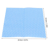 2Packs Disposable NonWoven Rag Washing Dish Towel Kitchen Cleaning Cloth Wiping Rag(Blue ) - Extra Image