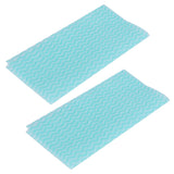 2Packs Disposable NonWoven Rag Washing Dish Towel Kitchen Cleaning Cloth Wiping Rag(Green )